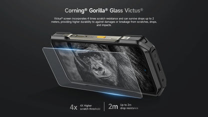 Ulefone Armor 27T Pro 5G Rugged Phone - 10600mAh, Android 14, 50MP+64MP Night Camera, 6.78" Display, 24GB+256GB, NFC