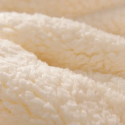 Super Thick Plaid Fleece Blanket – Soft, Warm, Fluffy Winter & Autumn Comforter Quilt