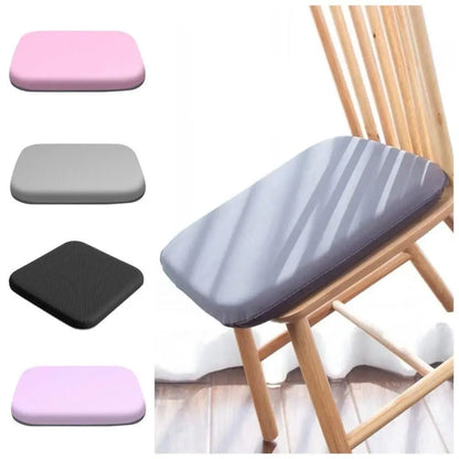 Elastic Memory Foam Seat Cushion – Soft Breathable Bounce-Back Chair Pad for Office & Long Sitting Comfort Support