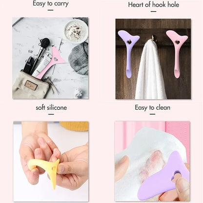 Multi-Functional Eyeliner Stencil - Wing Tips & Lipstick Aid, Reusable Silicone Makeup Tools
