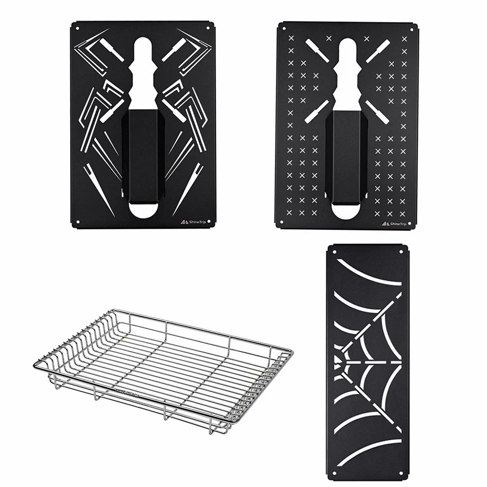 Detachable Stainless Steel Spider Stove Table Board – Flexible Drain Basket for IGT Series