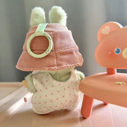 Labubu Doll Clothes Outfit — Accessories for 1st & 2nd Gen Sitting Party Dolls | Powder Point Pig Costume