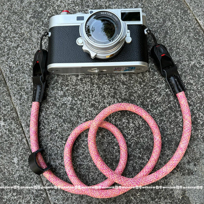 Nylon Rope Sling Quick Release Camera Strap – Wrist & Neck Shoulder Strap for Fujifilm, Sony, Nikon, Canon & Leica Mirrorless Cameras