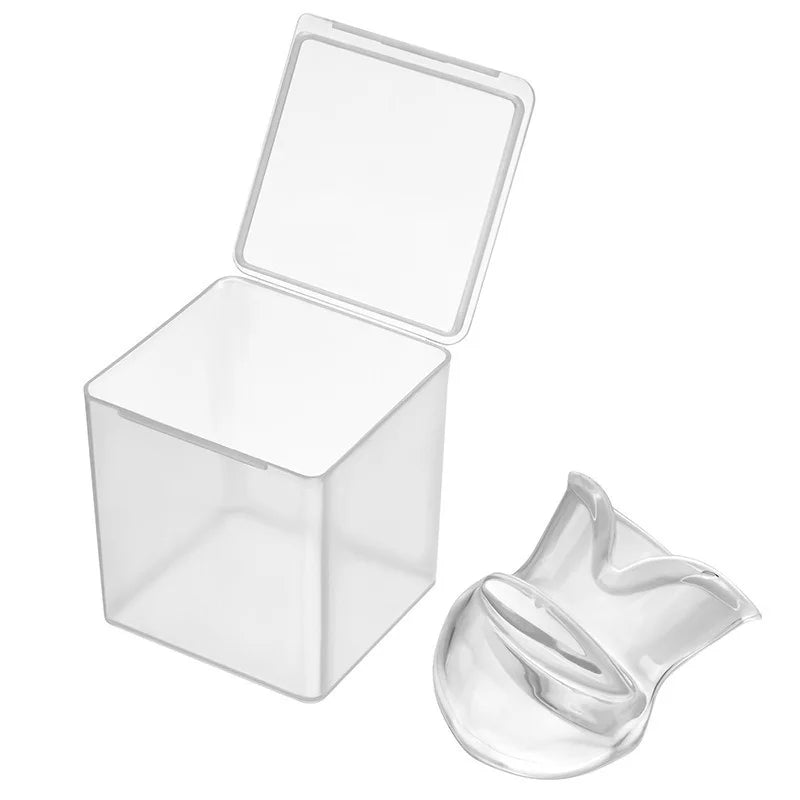 Medical Silicone Anti-Snore Tongue Retainer – Apnea Aid Mouthpiece for Snoring Relief