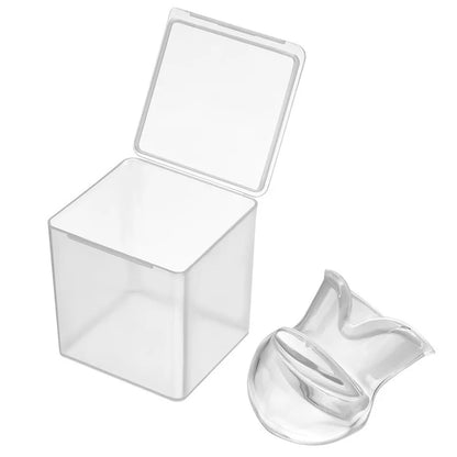 Medical Silicone Anti-Snore Tongue Retainer – Apnea Aid Mouthpiece for Snoring Relief