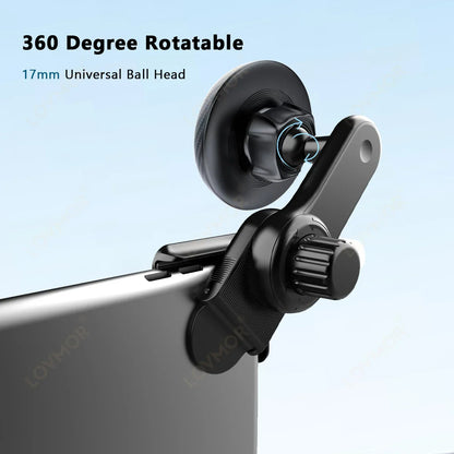 Magnetic Phone Holder for Car Display Screen Side: 360 Degree Rotation Car Mount for iPhone 12, 13, 14, 15 Pro Max - Tesla Accessories