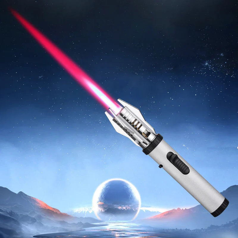 Blowtorch Windproof Turbo Torch Lighter — Jet Gas Spray Gun for Kitchen, Cooking, Smoking, Jewelry, Welding, Cigar