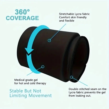 Wrist Ice Wrap Gel Pack – Reusable Hot & Cold Therapy for Hands, Pain Relief & Swelling