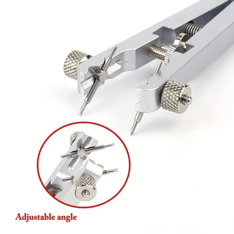 Watch Spring Bar Plier Tool Kit with Tweezer - Wrist Bands Strap Removal and Repair Fix Set