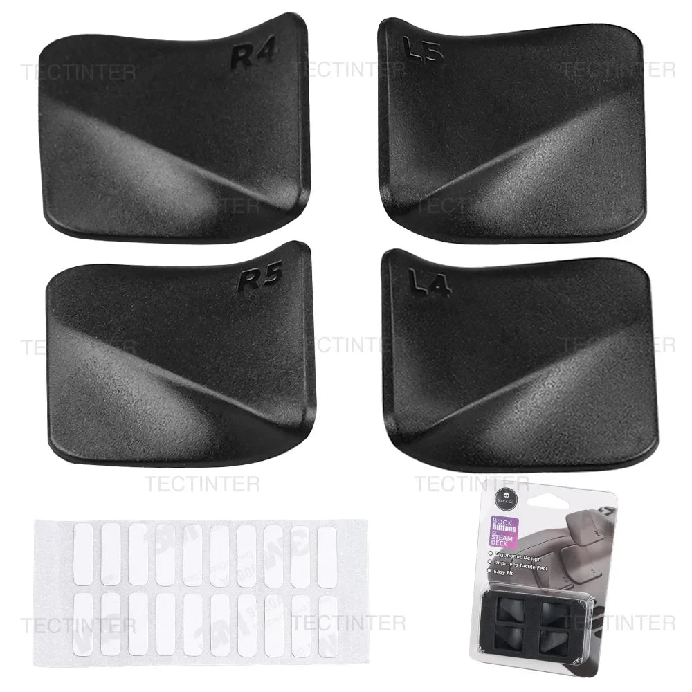 Back Button Enhancement Set for Steam Deck — Non-Slip Grip Pads Protective Kit for Steam Deck OLED Accessories