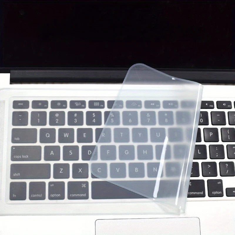 Universal Silicone Laptop Keyboard Cover Protector – 12–17 Inch Dustproof Keyboard Skin for Notebook Computers