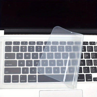 Universal Silicone Laptop Keyboard Cover Protector – 12–17 Inch Dustproof Keyboard Skin for Notebook Computers