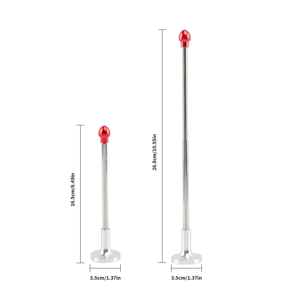 Golf Alignment Stick – Stainless Steel Swing Trainer with Magnetic Suction Cup for Swing Correction & Training Aids