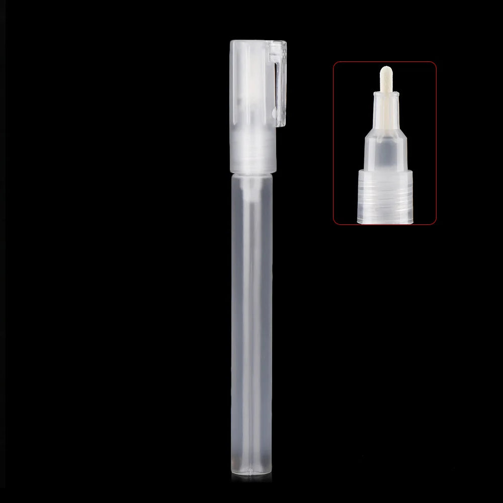 Refillable Transparent Ink Rod – Reusable Plastic Paint Pen Accessory for Graffiti & Liquid Chalk Markers