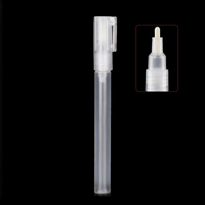 Refillable Transparent Ink Rod – Reusable Plastic Paint Pen Accessory for Graffiti & Liquid Chalk Markers