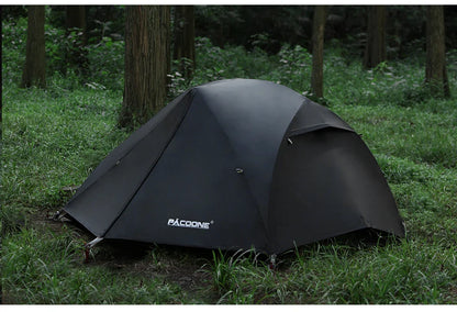 PACOONE Ultralight 20D Nylon Camping Tent – Portable Waterproof Backpacking, Cycling, Hiking, Travel & Beach Tent