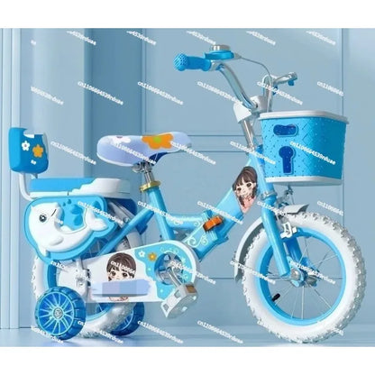 Children's Foldable Bicycle - 12-Inch Kids Bike for Ages 3–6 Years