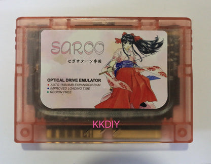 Saroo ODE Sega Saturn Optical Drive Emulator — SD/HC/TF Card Reader for CD Laser Replacement & DIY Console Mod 1.37