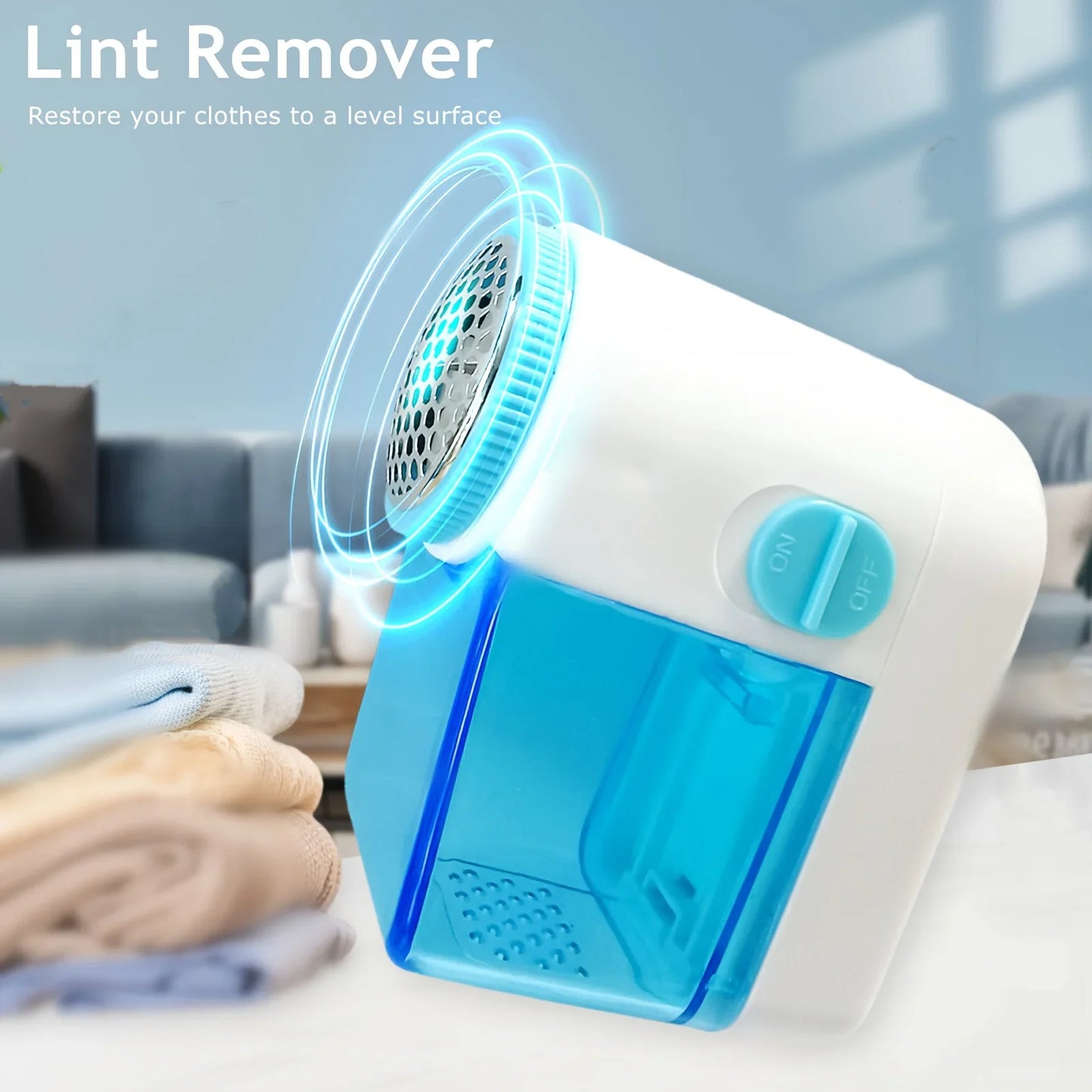 Electric Lint Remover – Battery-Powered Hairball Trimmer for Clothes and Furniture
