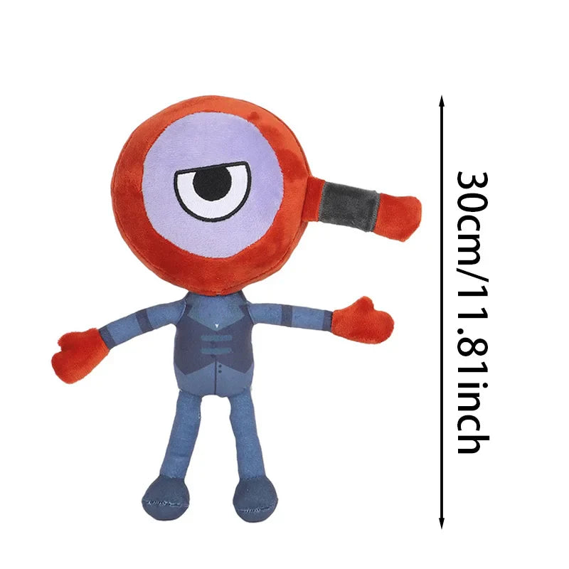 Dandy's World Plush Toys – Cute Scrap Stuffed Horror Game Goob Pebble Soft Pillow Doll for Children’s Birthday Gift