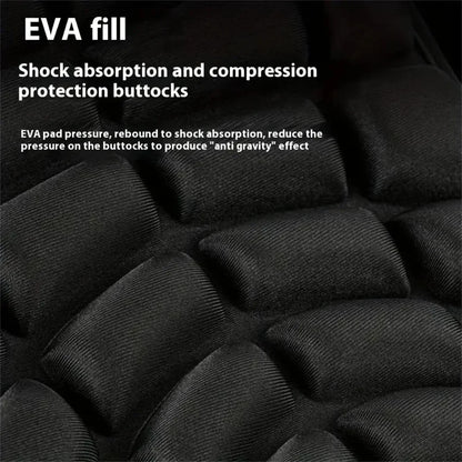 Universal Motorcycle Seat Cushion - Thick Shock-Absorbing Heat-Insulating Comfort Pad