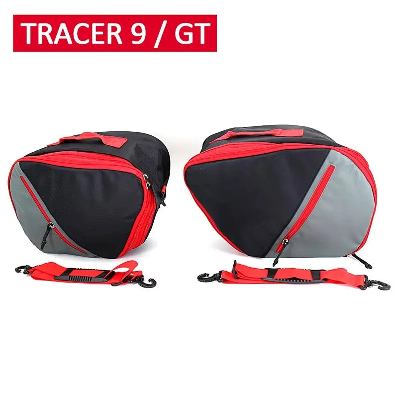 2022-2024 Yamaha Tracer 9 GT Motorcycle Luggage Bags – Black Expandable Inner Bags for Tracer9 GT/Tracer900
