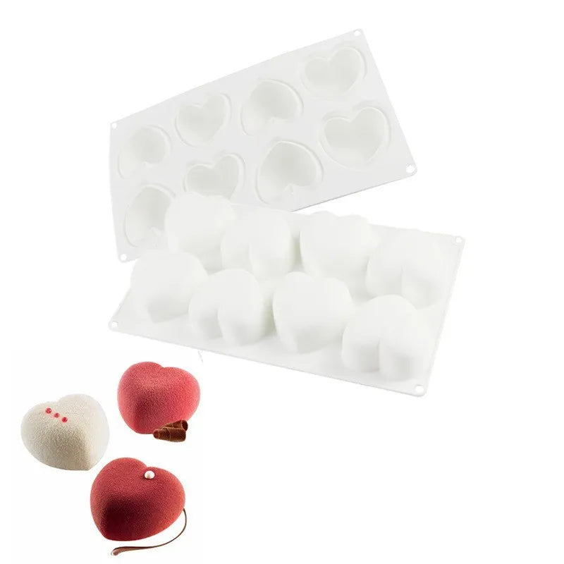 3D Fruit Shape Silicone Cake Mold — French Dessert Baking Tools for Brownies, Mousse & Pastry Decoration
