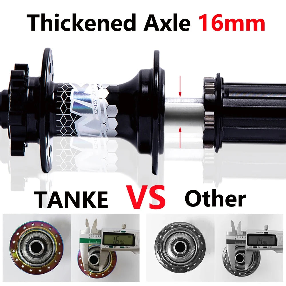 BOOST MTB Bicycle Hub - 148x12mm Aluminium Bike Hub 6 Pawls 120 Click HG XD Micro Spline 32H 8-12 Speed