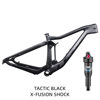 LEXON TACTIC Full Carbon MTB Frame - 29er Cross Country Suspension Frame with Boost 148mm