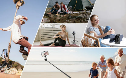 130cm Selfie Stick Tripod – Portable Retractable Smartphone Stand with Wireless Remote Control