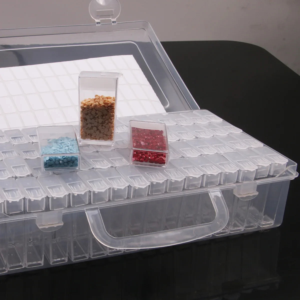5D DIY Diamond Painting Storage Box – Drill & Embroidery Accessories Organizer Case