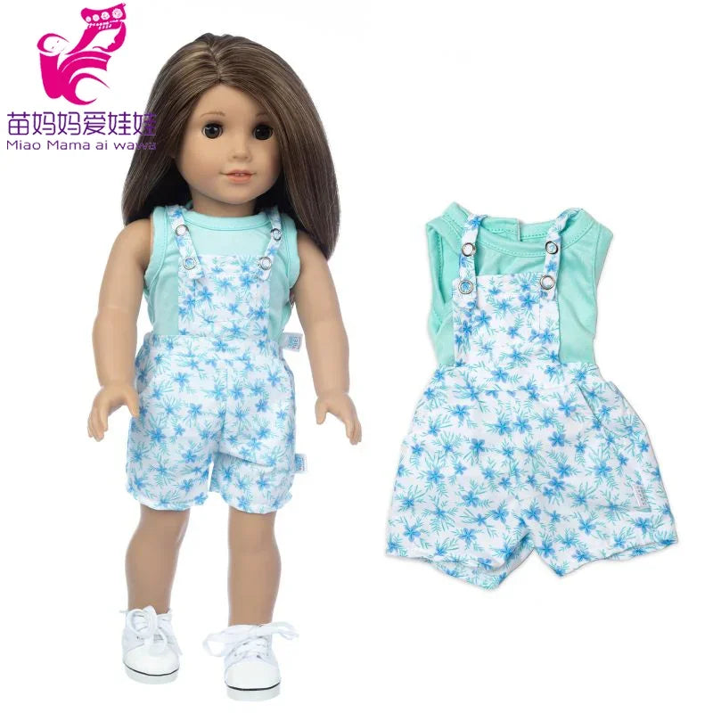 18-Inch American Girl Doll Clothes – Coat, Tights & Pants Outfit for Newborn & Baby Dolls