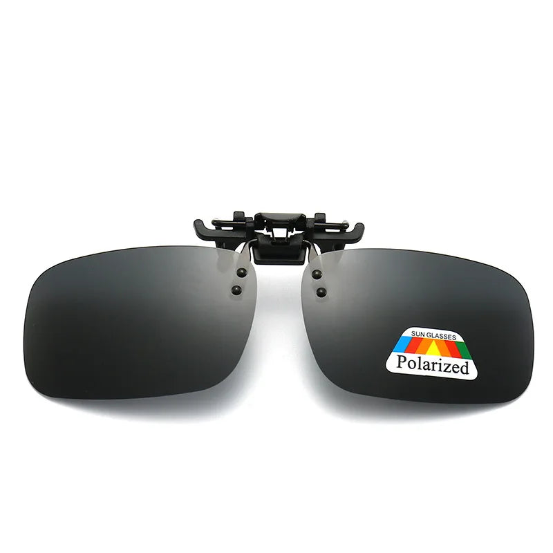Polarized Clip-On Sunglasses – HD UV400 Driving & Night Vision Glasses Shades