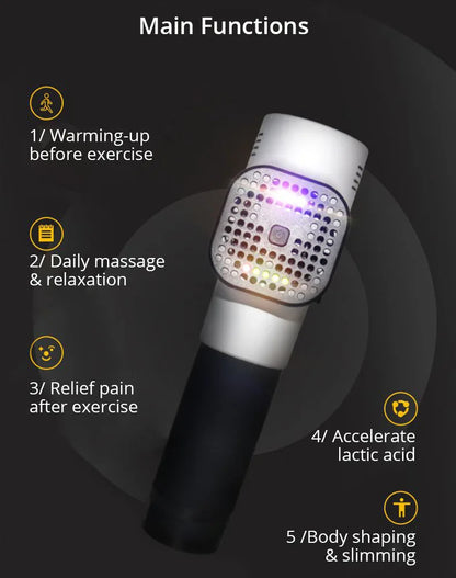 Phoenix A2 Deep Tissue Massage Gun — Muscle Relaxation & Pain Relief Therapy for Back, Legs & Feet