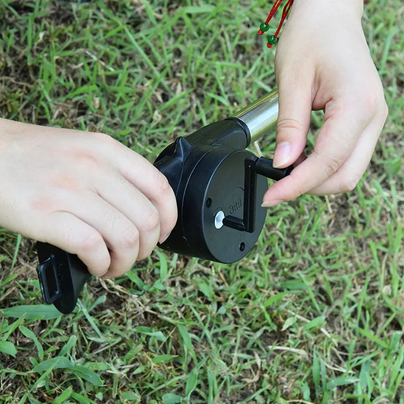 Handheld Household Barbecue Blower - Portable Small Hair Dryer for Outdoor BBQ Accessories