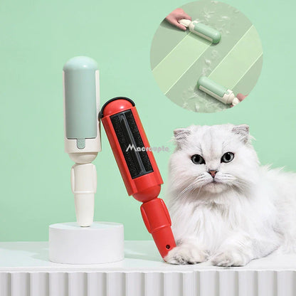 Effortless Pet Hair Removal: Self-Cleaning Electrostatic Brush for Clothes & Upholstery