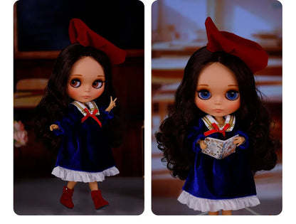ICY DBS Blyth 1/6 Joint Doll – 30cm Tan Skin Matte Face BJD Girl Doll Toy Gift