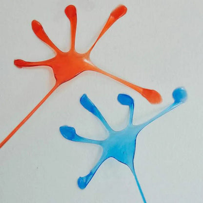 5-50 Pcs Kids Funny Sticky Hands Toy - Elastic Sticky Squishy Slap Palm Toy, Novelty Gift for Party Favors