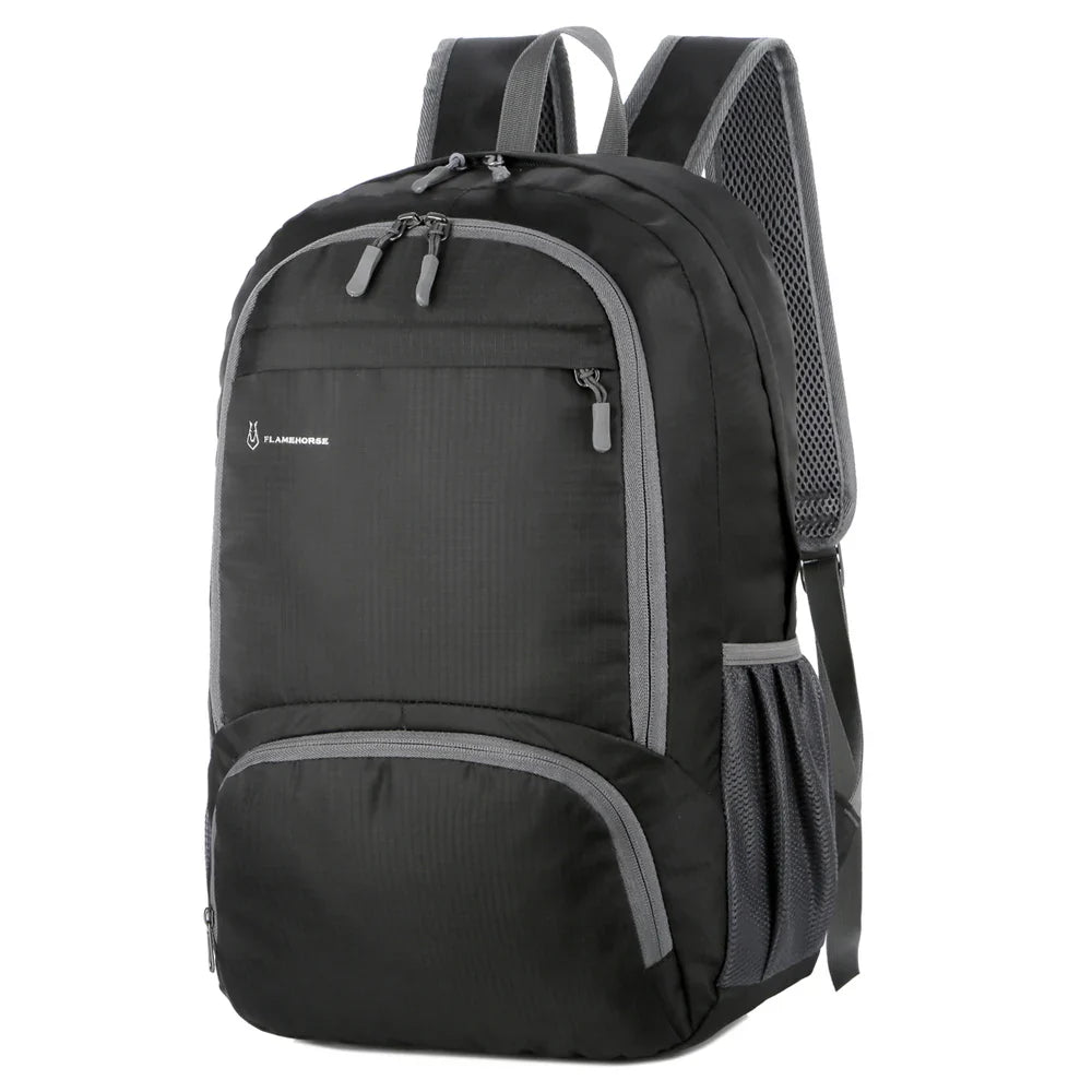 Lightweight Foldable Backpack - Waterproof Packable Daypack for Men & Women, Outdoor Travel, Hiking, Cycling & Camping Shoulder Bag