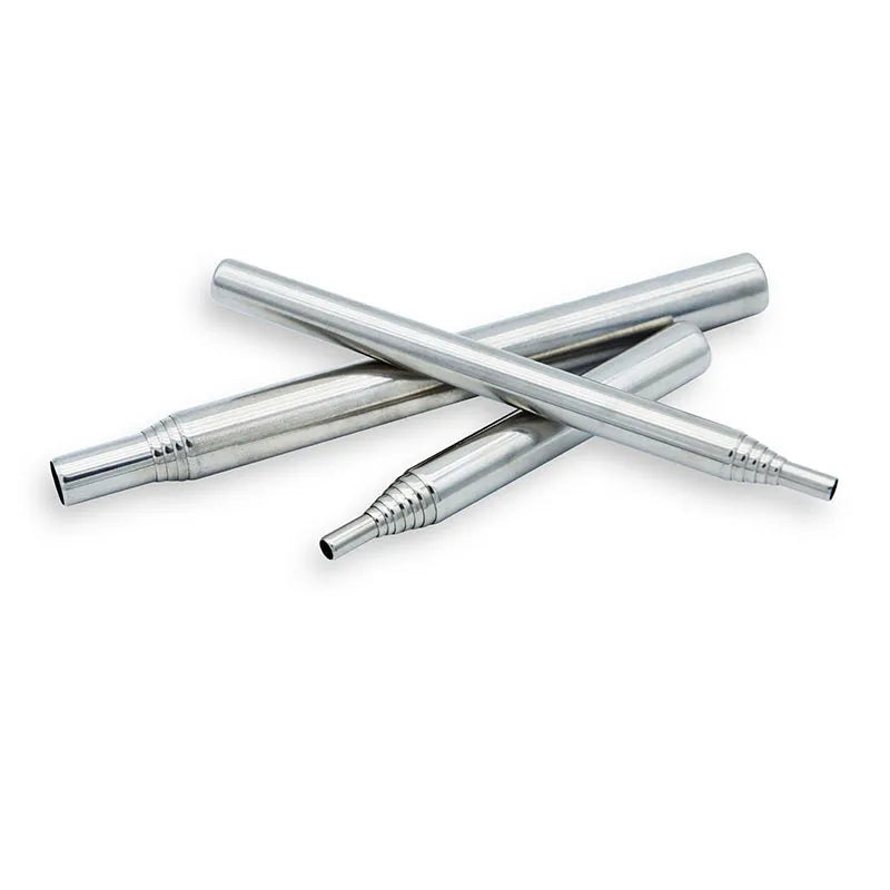 Stainless Steel Telescopic Fire Blower: Mini Portable Blow Fire Tube for Outdoor Camping Cooking - Mouth Blowpipe Fire Stick