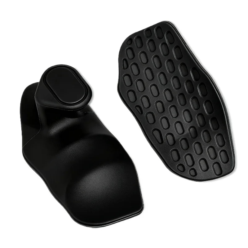 Weightlifting Hand Grips - 2-Piece Fingerless Workout Gloves for Gym & Pull-Ups