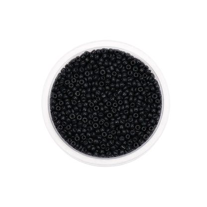 Czech Glass Seed Beads 3/4mm 300/600Pcs - Small Round Loose Charm Beads for DIY Jewelry Making, Earrings, Bracelets & Crafts