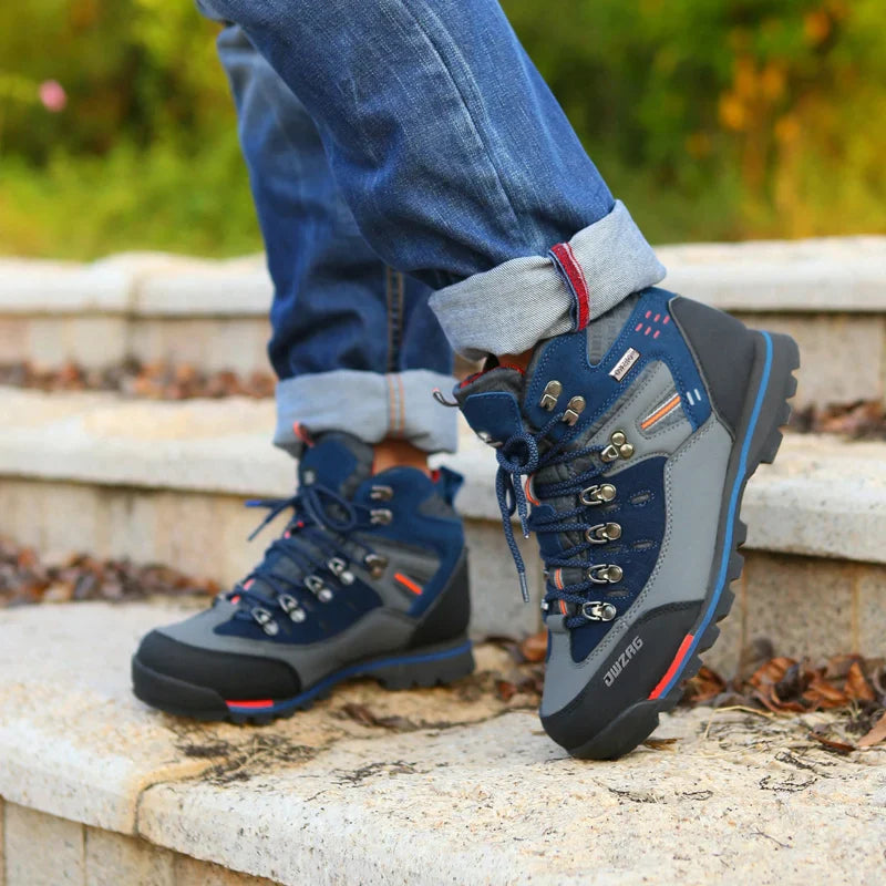Men’s Hiking & Mountain Climbing Shoes – Outdoor Sneakers, Casual Fashion Snow Boots