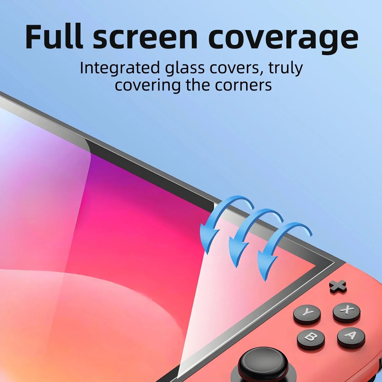 9H Tempered Glass Screen Protector – Anti-Scratch Film for Nintendo Switch 2 Console Accessories
