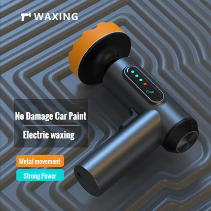 Handheld Wireless Car Polisher - Power Tool for Car Body Cleaning, Waxing, and Repair