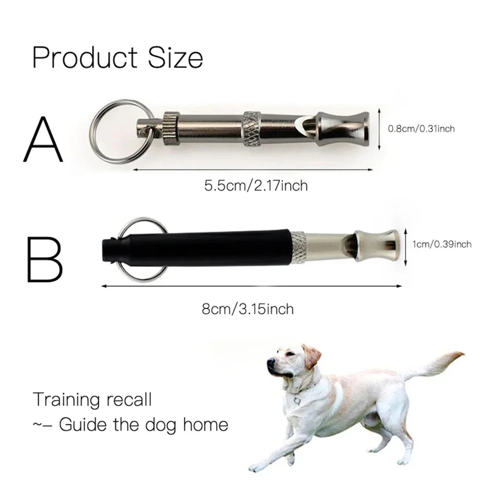 Adjustable Dog Whistle – Pet Training & Obedience Sound Repeller, Stop Barking Control Deterrent Whistle for Dogs