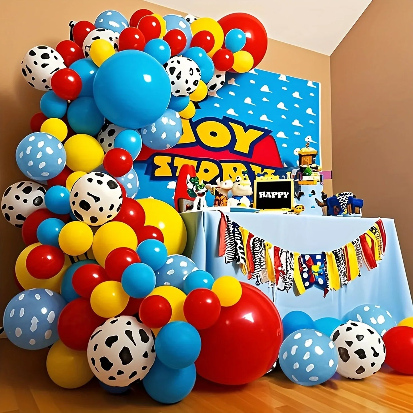 Cow Print Toy Balloons - Colorful Birthday, Baby Shower & Football Party Decorations