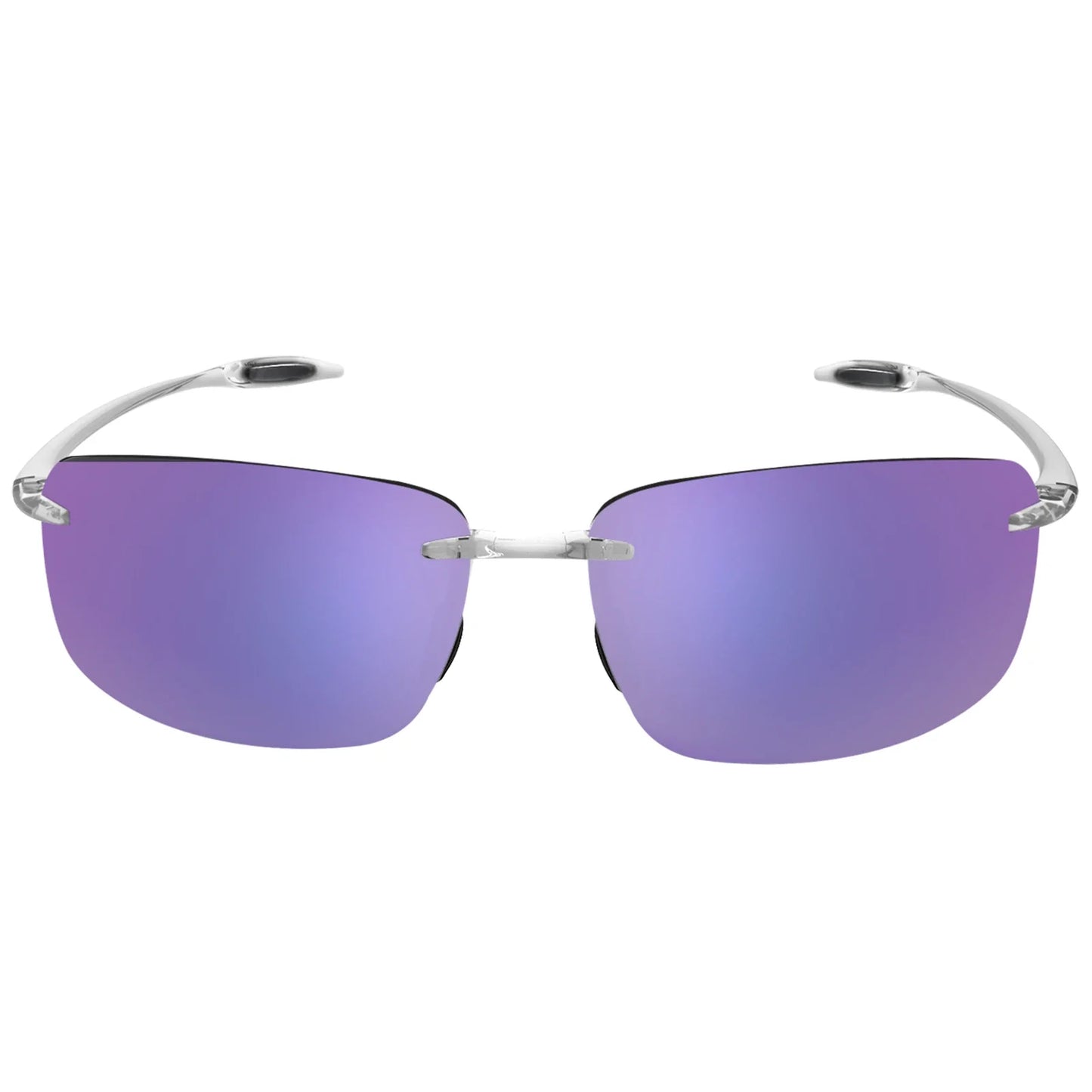 JULI Polarized Classic Sports Rimless Sunglasses – Ultralight Rectangle Frame for Men, Ideal for Fishing, Driving, UV400 Protection, Model MJ8009