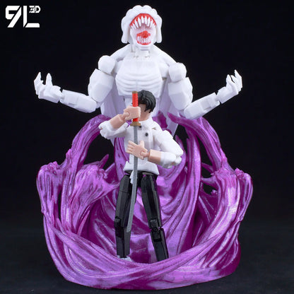 9L3D Printed Anime Action Figures — Jujutsu Kaisen Sukuna, Yuji, Yuta, Satoru Gojo Movable Mannequin Toys