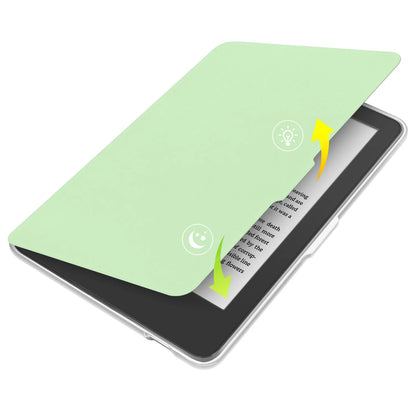 Kobo Clara 2E Case with Screen Protector — 6" Auto Sleep Leather Magnetic Cover & Transparent Acrylic Funda